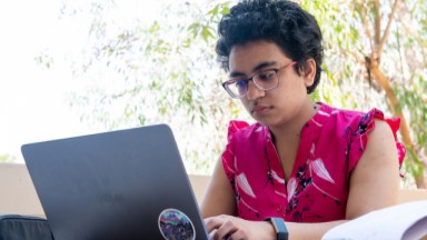 Radha Arora '23 of Occidental College