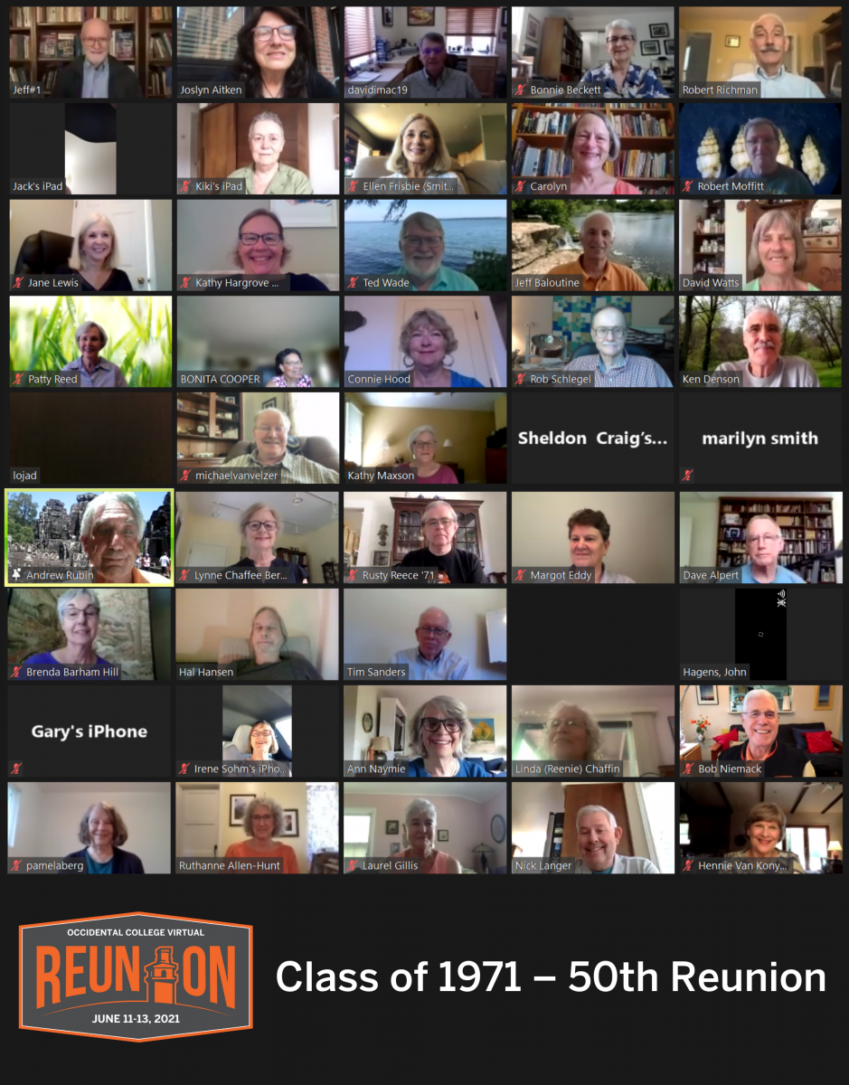 Oxy Class of 1971 Reunion