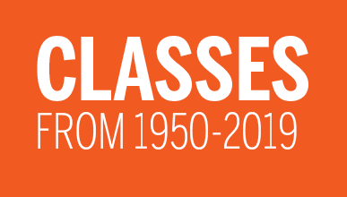 Classes from 1950-2019