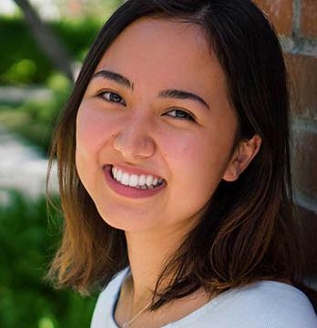 Oxy student Jade Thurnham