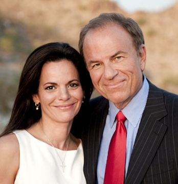 Grant Woods and wife