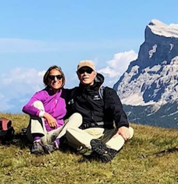 Leslie Jones and Paul Zeller P'19